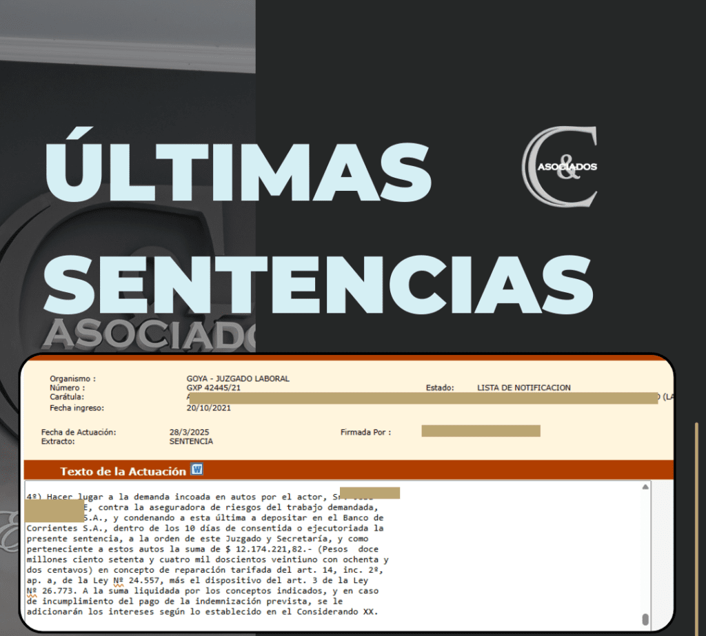 Sentencias